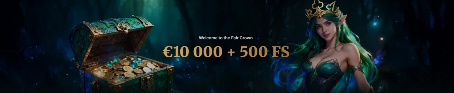 Casino Fair Crown Banner